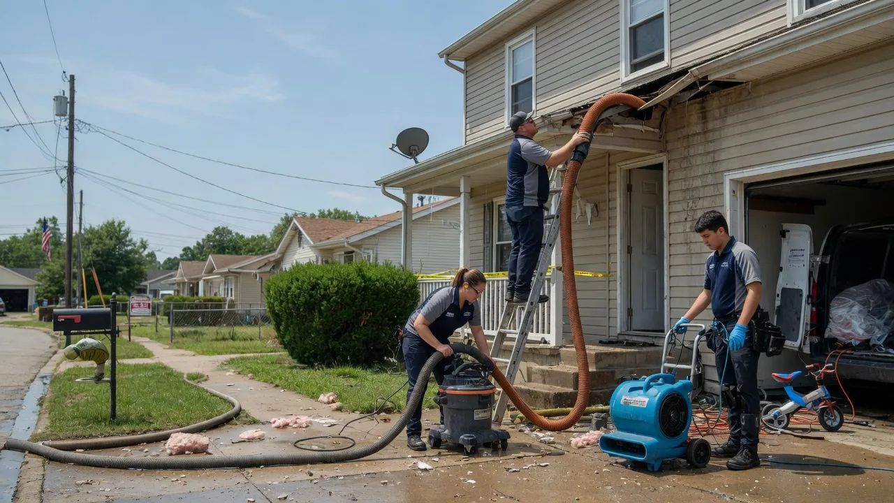 Water Damage Restoration in Kouts, IN near me